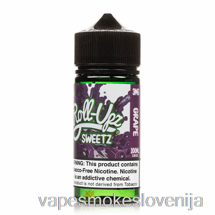 Vape Petrol Grape - Juice Roll-upz E-tekočina - 100 Ml 6 Mg